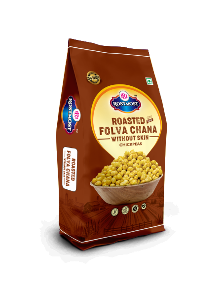 RoastMost Roasted Folva Chana (Without Skin)