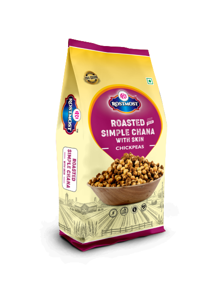 RoastMost Roasted Simple Chana (With Skin)